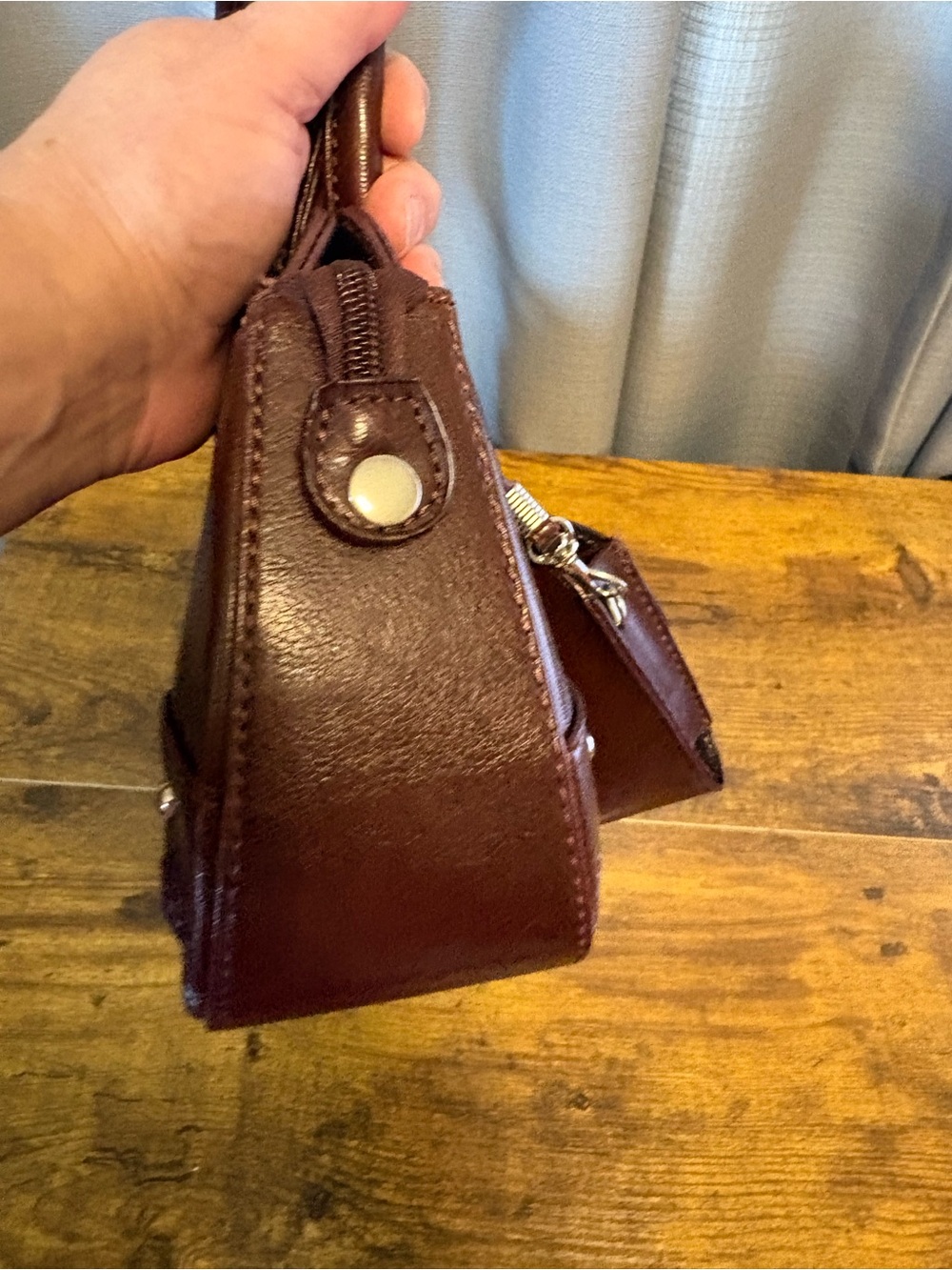 Chocolate Brown Shoulder Bag JC Fashion Y2K NWT - Picture 3 of 14